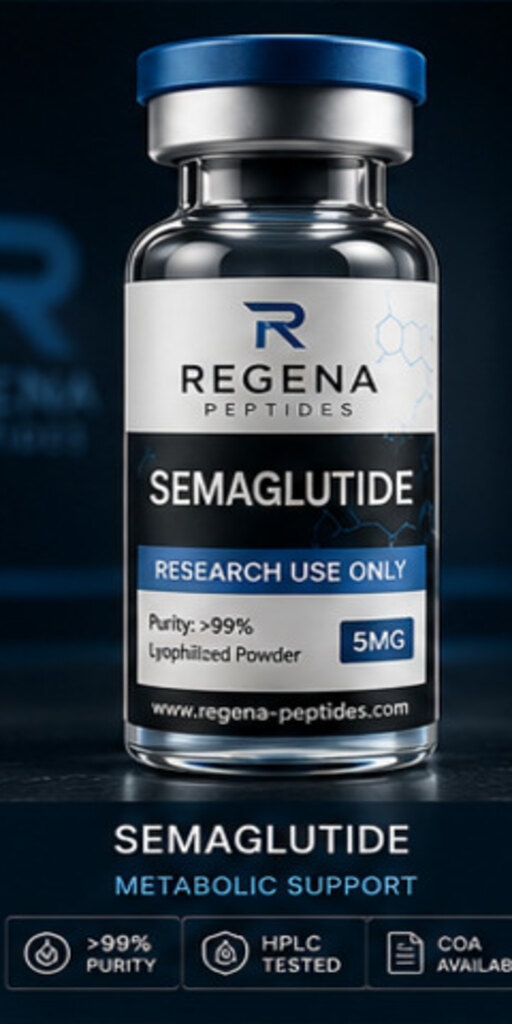 Semaglutide research peptide reference vial