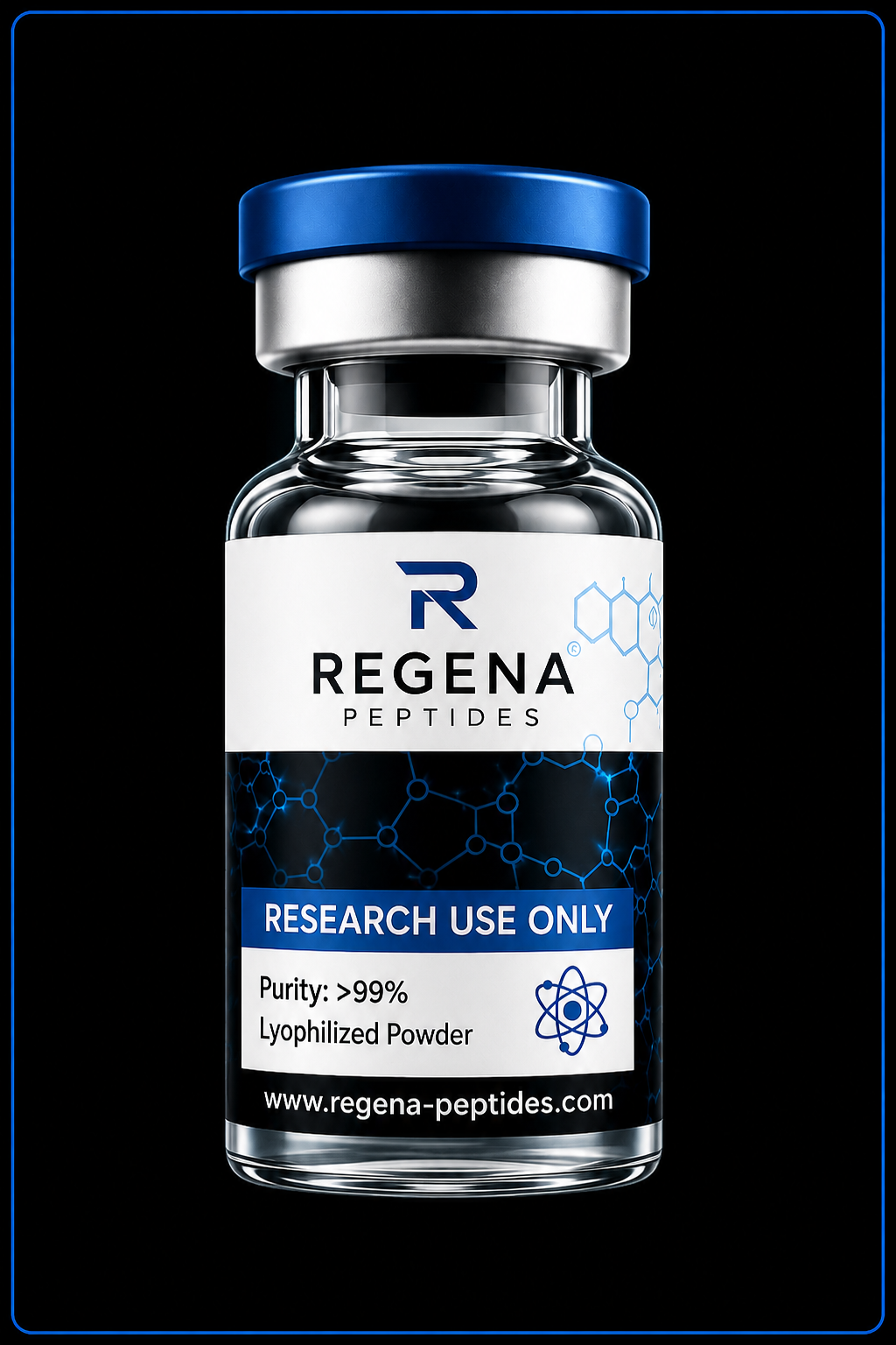 Retatrutide research peptide reference vial