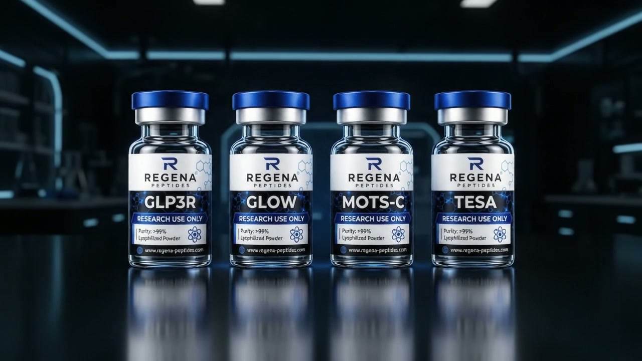 Regena Peptides laboratory research video